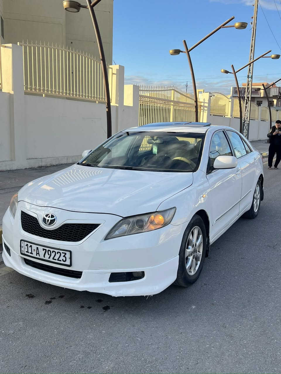 كامري موديل 2008 خليجي GLX🇯🇵
رقم بغداد مميز 
بأسمي 
مكينه 2400✅
حداديه كير نضيفات ✅
مكينه جديده مبدله لاتنقيص ولا بخار  ✅

فول مواصفات 🟩🟩
برده خلفيه 
تحكم ستيرن 
كشن كهرباء 
تبريد قطعتين
مثبت سرعه
فتحه سقف
دمام خلفي
تخم ويل ياباني تيوتا اصلي 
تخم تاير نضيف
كشنات شامو +جلد 

بيه صبغ حزام جماليه فقط   ✅🟩✅

 السياره نظيفه وبسعر معقول بالعافيه ع الياخذها 😍🔔

مكان السياره الفلوجه : 📍

السعر :: 99$ 📩🟩✅

رقم صاحب السياره . *********** (edited)
