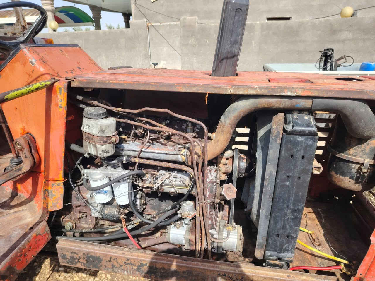 سلام عليكم مكينه فيات 780
مكفوله كفاله عامه كير محرك هد روليك بريك دهن استيرن بارو جديد راديتر جديده بم ونوزل تصليح كامل كهربيات  كامله كله شغاله بدون السعر (سبعه ونص) وبيه مجال مكاني بابل محاويل ***********
