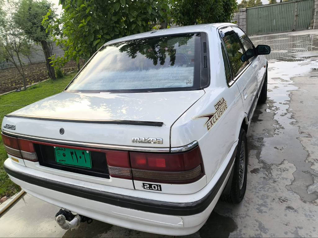 مازدا مۆدیل87 ژمارە موبایل ***********
ئاڕم سۆران پلاستیک بە شە رتی ئە وە لیات
مە کینە ی هە شتوبە غ واتا ئیسراحە ت
بێ بۆیاخ 
گێڕ مە کینە تە قە وڕە قە بە شە رتی 20فیتە ر
کارە بایی بە شە رت
چاڵو چۆڵو قوپاوی هیچ پێوە نیە 
چوارتایە ی نوێی لە سە رە  ماڵی دۆستە رانية, السليمانية
