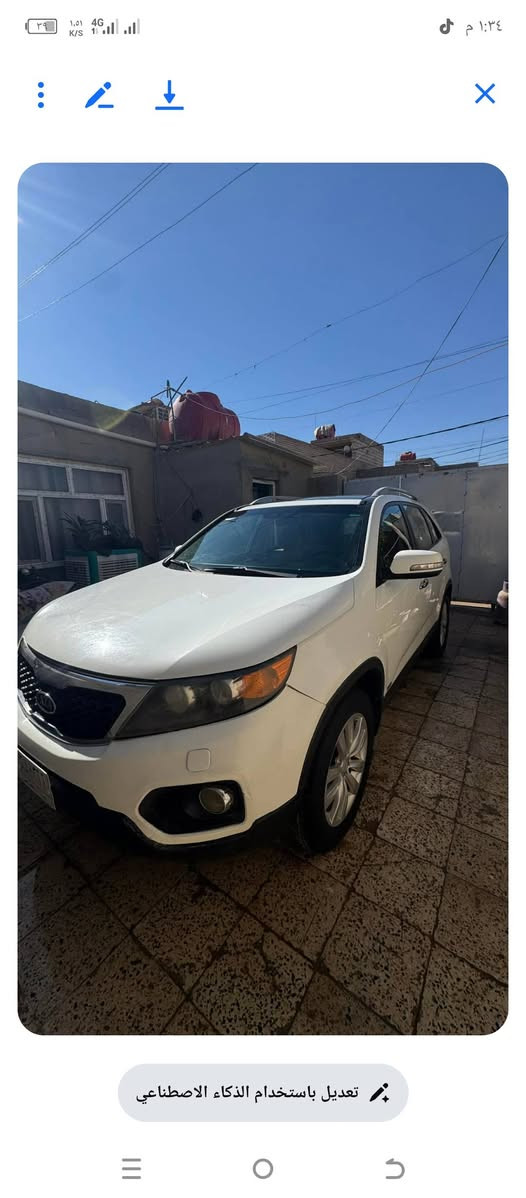 سورنتو خليجي سته سلندر سبعه راكب 3 قطع تبريد بنوراما مري شفط اشاير مري تحكم كشن سايق  خلفي زراك لايت من تعبر 120جرص يشتغل سياره مكفوله ماعدا الباب الخلفي الايسر بيه اشويه صبغ السياره كلش حلوه رقم بغداد بسمي السعر 137 ابيع مستعجل امراوس حسب القناعه رقم الهاتف *********** بابل الكفل قرب معمل ببسي الكوفه
