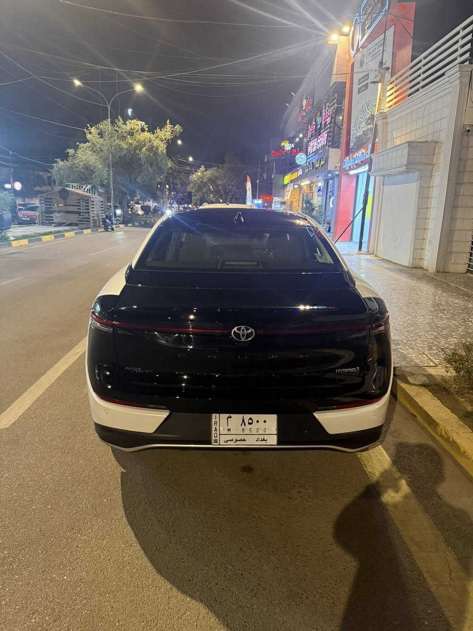 سلام عليكم 
كراون ماجستا 2023
خليجي 
اعلى فئه فول الفول 
ماشيه 9500كيلو بعده بلضمان ساز
بانوراما
كشنات كهرباء تبريد تدفئه
كشنات الخلفيه vib
السياره اعلى فئه بل كراون 
2400توربو هايبرد
كامره 360درجه 
رادار امامي خلفي جانبي 
شاشه دجتال 
عليه bbfبعده بلضمان بلكامل
مكاني الكراده جادريه 
سعره 405 مجال بسيط 
السياره بدوووووون رقم رقم عادي انطيه 
***********
