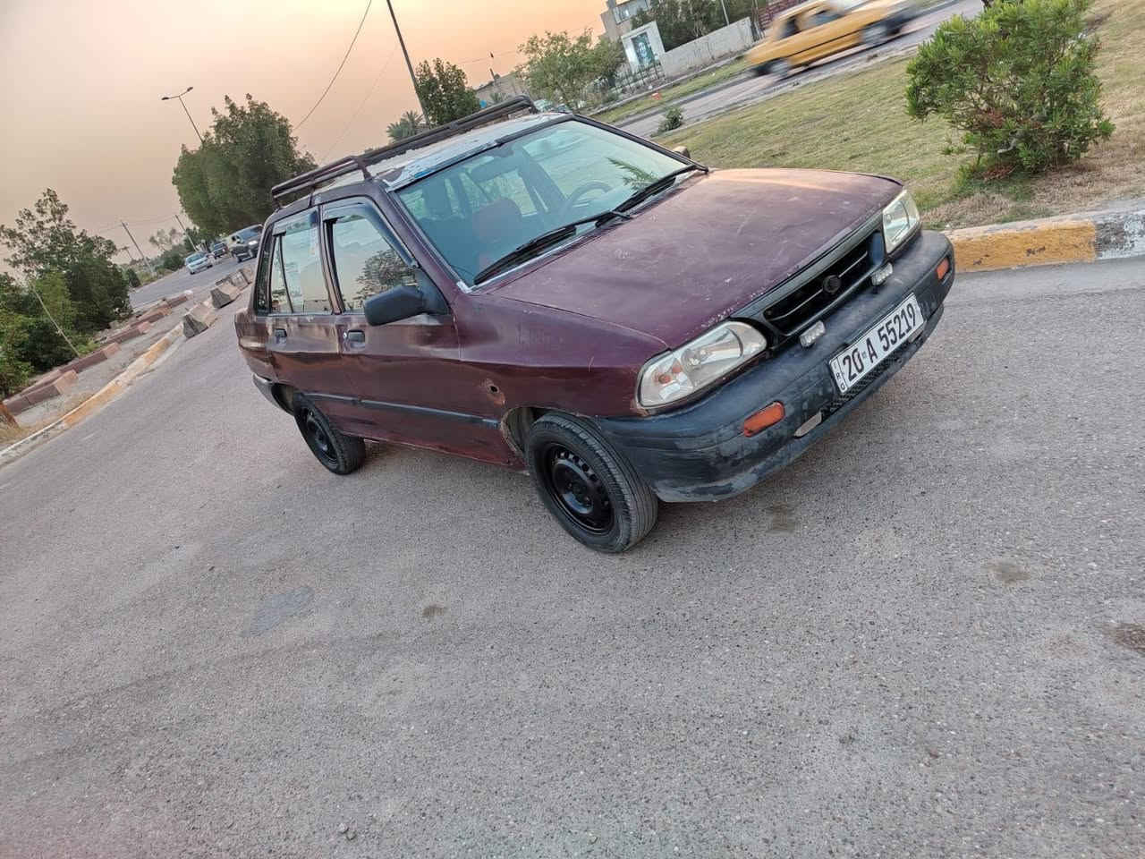 كيا برايد موديل 93 رقم نكليزي الجديد سنويه لغايه 2031السعر17مكاني بغداداتصال ***********
