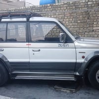 باجيرو موديل 1992  مكفوله من الظربه مكينه وكير فيفيتي رقم بغداد انكليز...