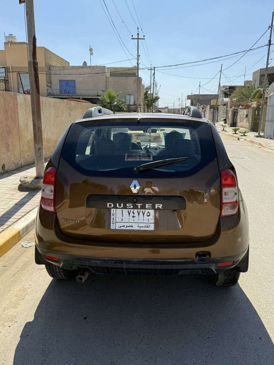 السلام عليكم
للبيع سيارة رينو داستر 2016

  /كير at المرغوب /

سيارة مكفوله تبريد وكير ومحرك

 / وبيه فقط  صار شخط بل جاملغات المامية ونصبغ ربع منهن بدون اي حادث السيارة كفالة والسنوار موجود 

 ماشية /128

تبريد ثلج /❄️

السعر / 85 وبيه مجال شي بسيط سيارة كلش نضيفة ستخدام شخصي

العنوان / ديوانية 

للاستفسار متواجد وتساب  

رقم /***********
