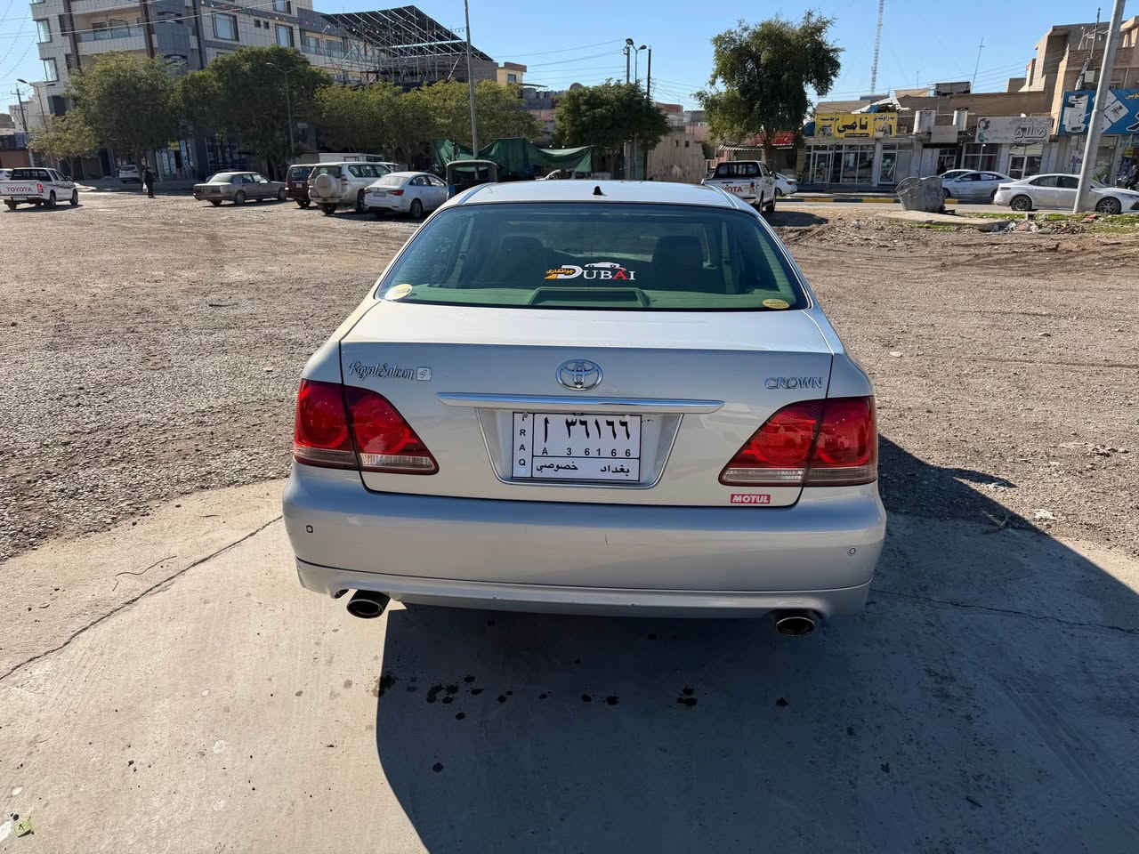 شاهينة ســـاغ 2005
رةنگي بحري 182
3بارجةي اورباية سةقف و جاملغ بيشو دةركاي سكن
مواصفات سةلاجة 3دوگمة
4كوشن كارةبا بيشو دواو حاسة
3بةردة
سيارةكي زور جوانة
بو فروشتن كورينةوةش
كودي بوكراوة
*********** كالار, السليمانية
