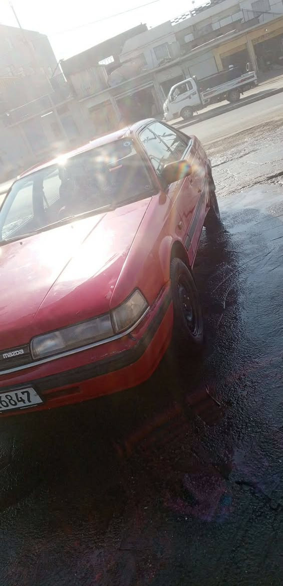 السلام عليكم ورحمه الله وبركاته
مازدا 626 للبيع مطوزه عام جماليه السياره بدون ضرر كير محرك شرط تدفئه شغاله اصليتها تبريد بس ناقصه كمبليسر ما بيها 
التايرات الكدام جدد الوره عالنص 
سياره جاهزه فقط طخم يعوزها السعر 40 وبيها مجال 

***********
***********
