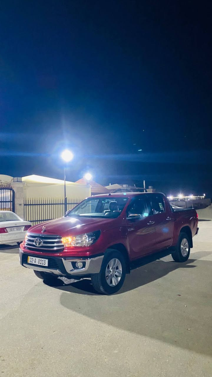 هايلوكس فور ويل موديل ١٨ كير اوتو كفاله عامه رقم اربيل دولي مميز ماشيه ٩٩كم كيرمحرك ابلاد مامفتوح بدون صبغ بدون تبديل مكانه بابل محرك 4سلندر بانزين ***********
