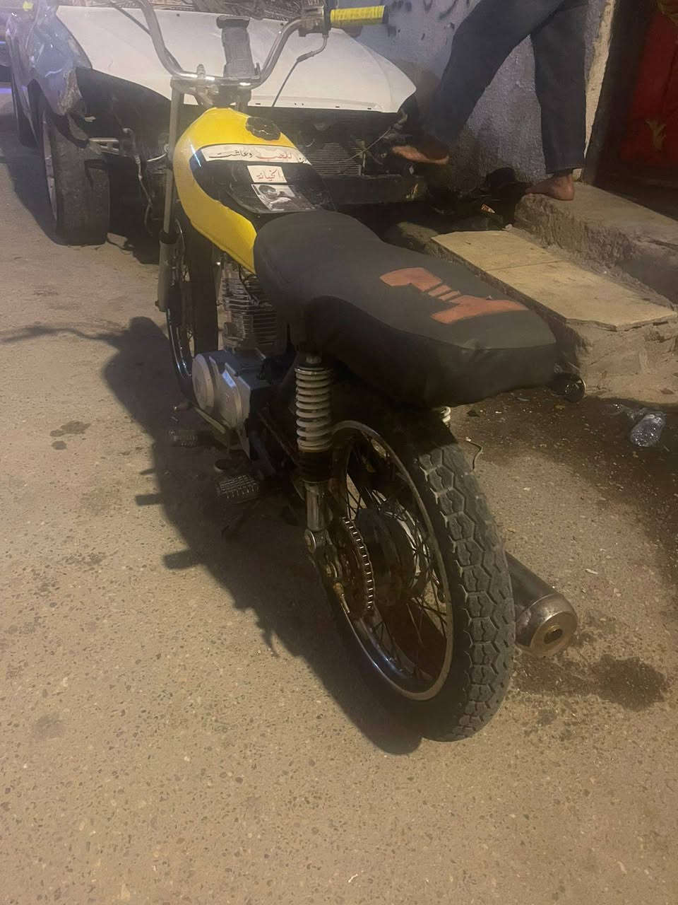 سلام عليكم دراجه ايراني نضيفه محرك مفتوح مره وحده فصلته نغمه شرط دراجه نضيفه مكفول من سرقه سعره350وبيه مجال حك جيه عنواني بصره جمهوريه ***********
