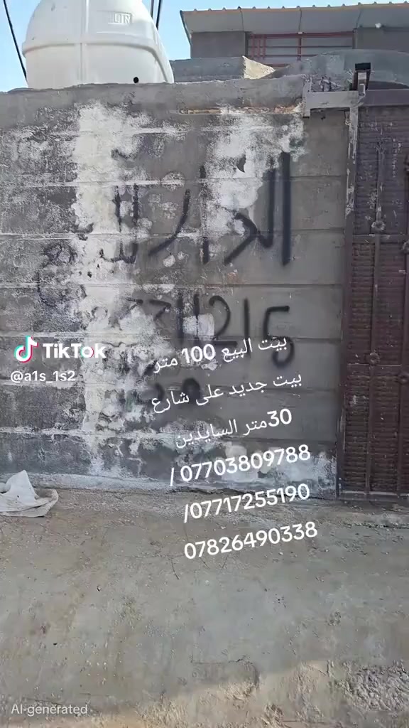 بيت ١٠٠ متر للبيع ***********
