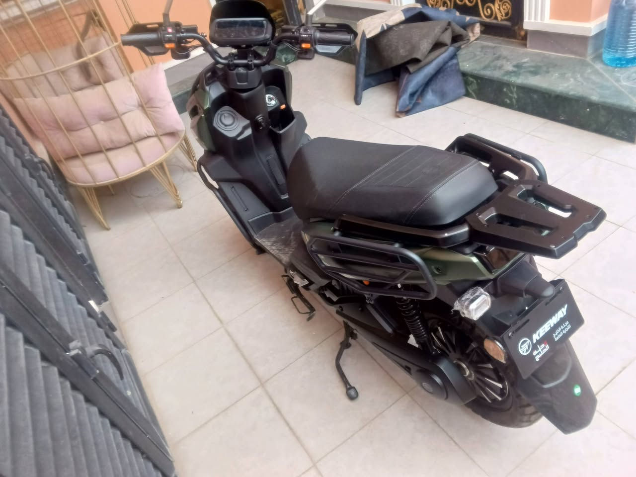 السلام عليكم دراجه شحن جديده لوك ما صار عشر ايام من اخذانها بعدها بل ضمان رايديها مليون سبب البيع اغلاقنا المحل عنوان الدوره حي دجله ‏‪***********‬‏
