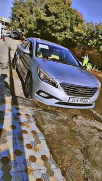 سوناتا وارد كوري  مكينه 2000ccبأسمي رقم بغداد  2018 مكفوله بالكامل ماش...