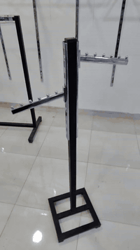 ستاند مستعمل للبيع الارتفاع 135 سم حديد ثقيل 2 أنج سكة تمنح قابلية الت...