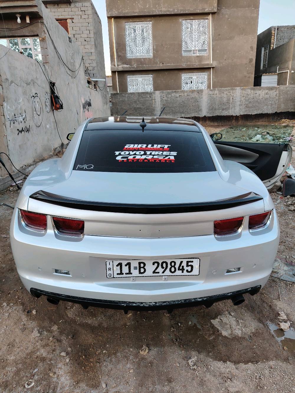 
أريد معرفة سنة تصنيع السيارة؟: 
كمارو 2010
ما هو عدد الكيلومترات المقطوعة؟: 
160
ما هو سعر البيع المطلوب؟: 
75
وين موقعك لو أحب أشوف السيارة؟: 
بابل