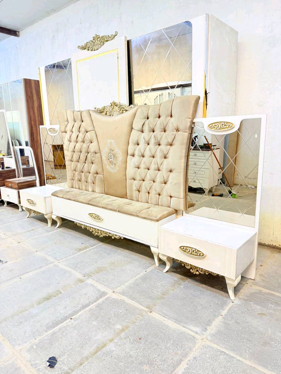 غرفه تركيه ضخمه 7 قطع 600 واصل نقل وشد