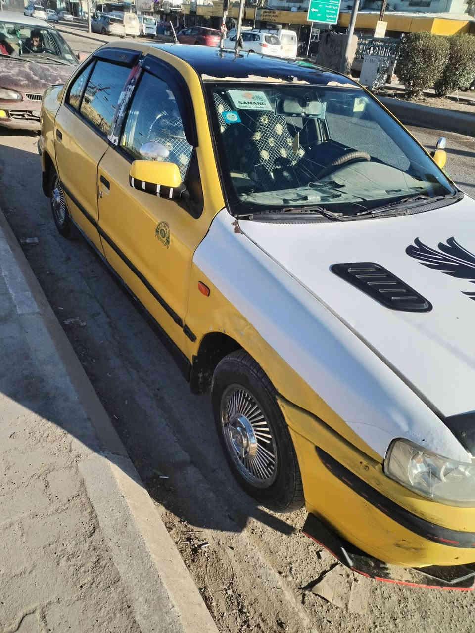 السلام عليكم للبيع سمند موديل 9رقم بغداد كير ومكينه وكهربائيات وحداديه وتخم تايرات وتبريد كله جاهز مكفوله من ضربه وصبغ وتبديل بلاديه سنويه لل 27تحويل ثاني يوم مشروع وطني مصفره هيئة وغرامات للاستفسار ولاتصال(***********)السعر 32وبيه مجال قليل مكاني بابل الحصوه
