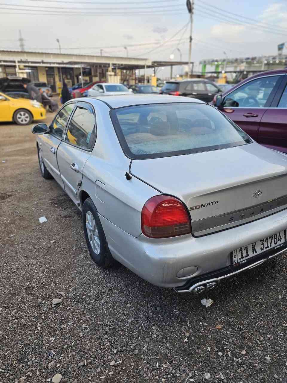 سوناتا 2001 سنويا جديد  سلندر4. كير اوتماتيك كير ومحرك جديد كهربائيات كله جاهزه تبريد موجود مكفوله من ضربه ومصبوغه صبخ درجه أوله لل جماليه عام السعر 55وبي مجال بسيط مكاني ديالى كلار لتفاصيل ***********
