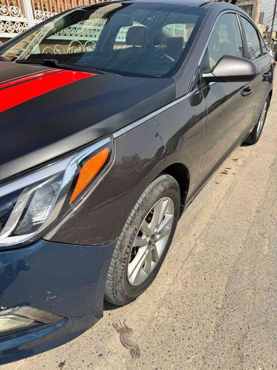 سلام عليكم 
سوناتا موديل 2017 للبيع
السعر 125 بيه مجال بسيط جدا 
مواصفات FE
ماشية 101مايل
حادثها من امريكا خلفي 
بالعراق بنيد مبدل غير لون و جاملغ امامي عكس سايق
مواصفات معروفه 
مكينه 2400 GDI
مكينه و كير مكفولات لا تبخير ولا تنقيص ولا دوانز صدرها نظيف بيه طكطكة بسيطة
تبريد خير من الله 
ايرباكات طاكة (دركة/بردات/دشبول)
سيارة وكاله باسم شركة تريد تحويل تريد وكاله ثاني يوم رقم سليمانية 
مكان بغداد 
رقم *********** بيه واتساب
