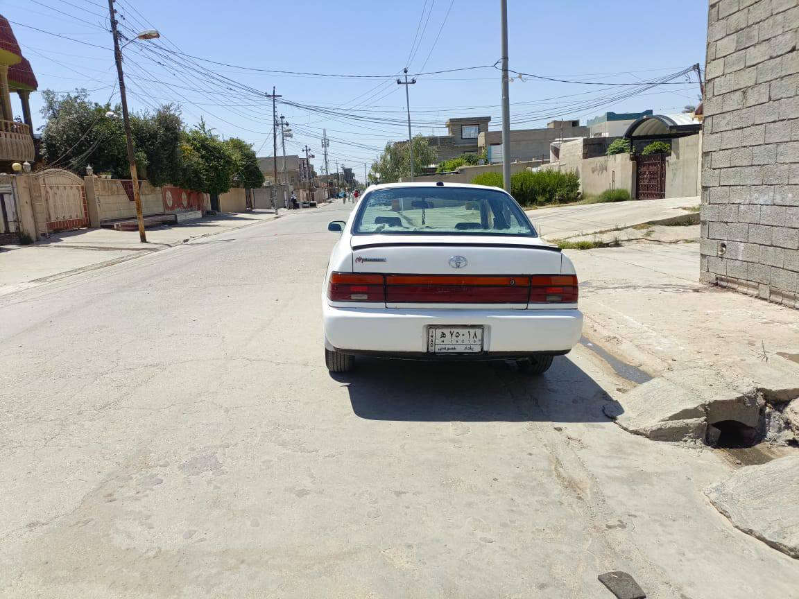 كورلا موديل 91  , شرط التحويل مصبوغه احزام  سنويه صار سنتين صاقطه مكاني كركوك سعر 48بيها مجال ***********
