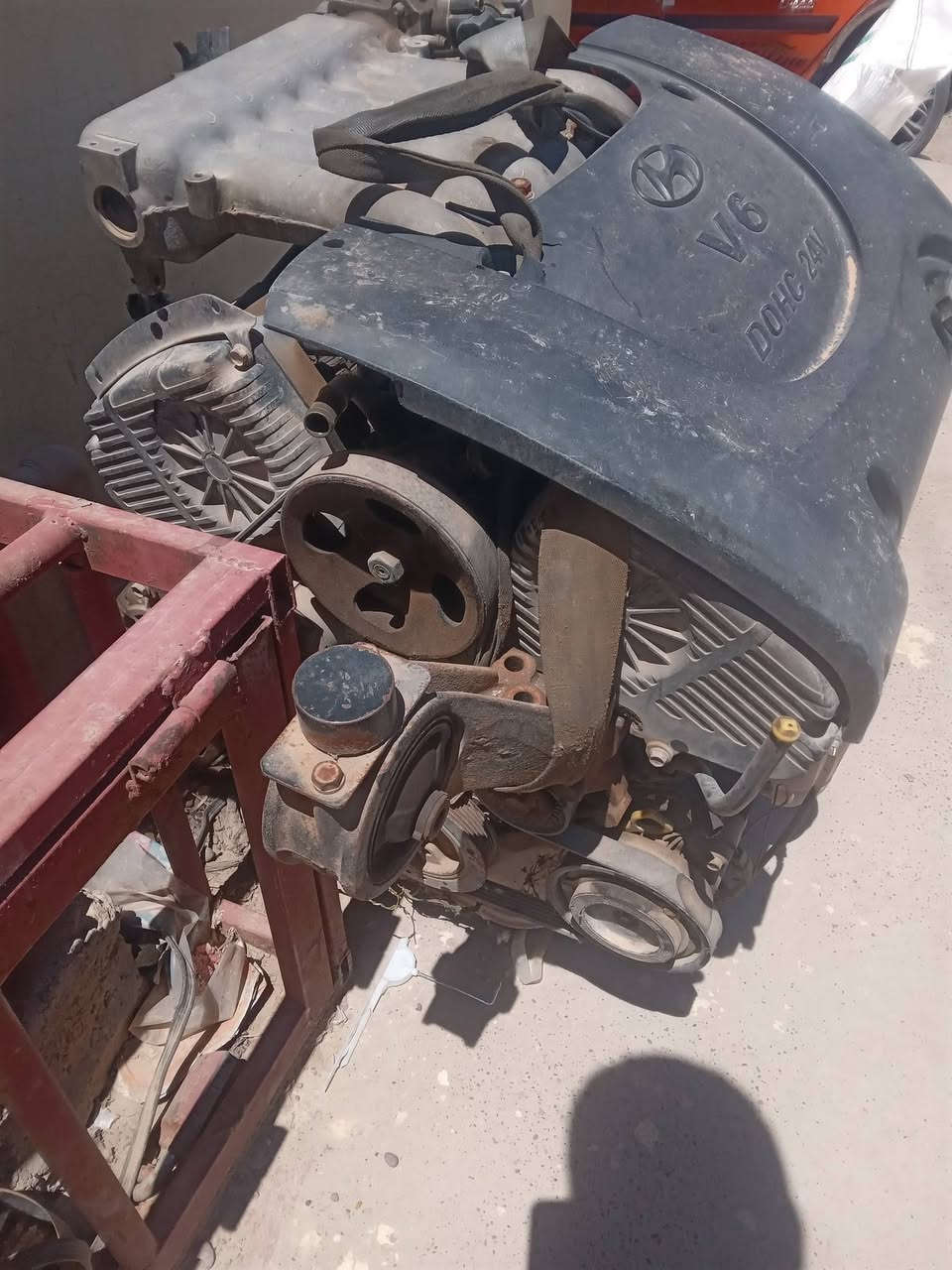 محرك سوناتا وفود  وكير مال كصه انطي بيه شرط ٦ سلندر جاهز للبيع اتصل وتدلل ***********
