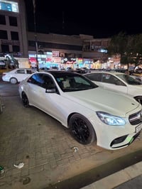 مرسيدس E350 موديل 2011 محدثه 2016 كلين بدون ضرر فقط لأن تحديث صبغ البن...