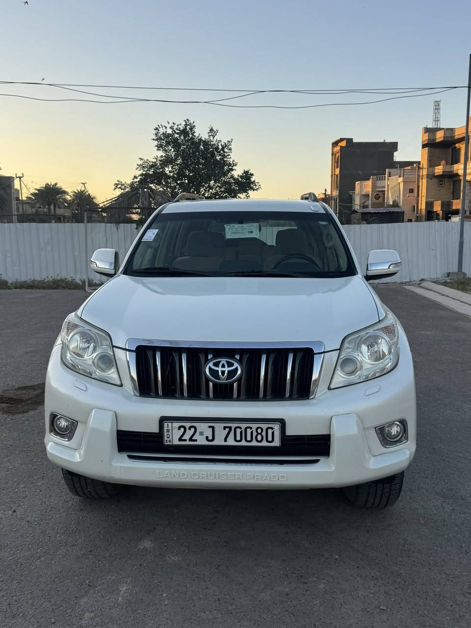 سلام عليكم           
موديل            2010  
برادو خليجي مكفوله من صبغ وفتح مواصفات بصمه سبير تعليك تحكمات كأمره مكينه 2400 سياره جديده اي نقص ما بيهه ماشيا (١٦٠) حقيقي 
سعر     ( ٢٢٠$). 
مكاني بغداد موبايل ***********
