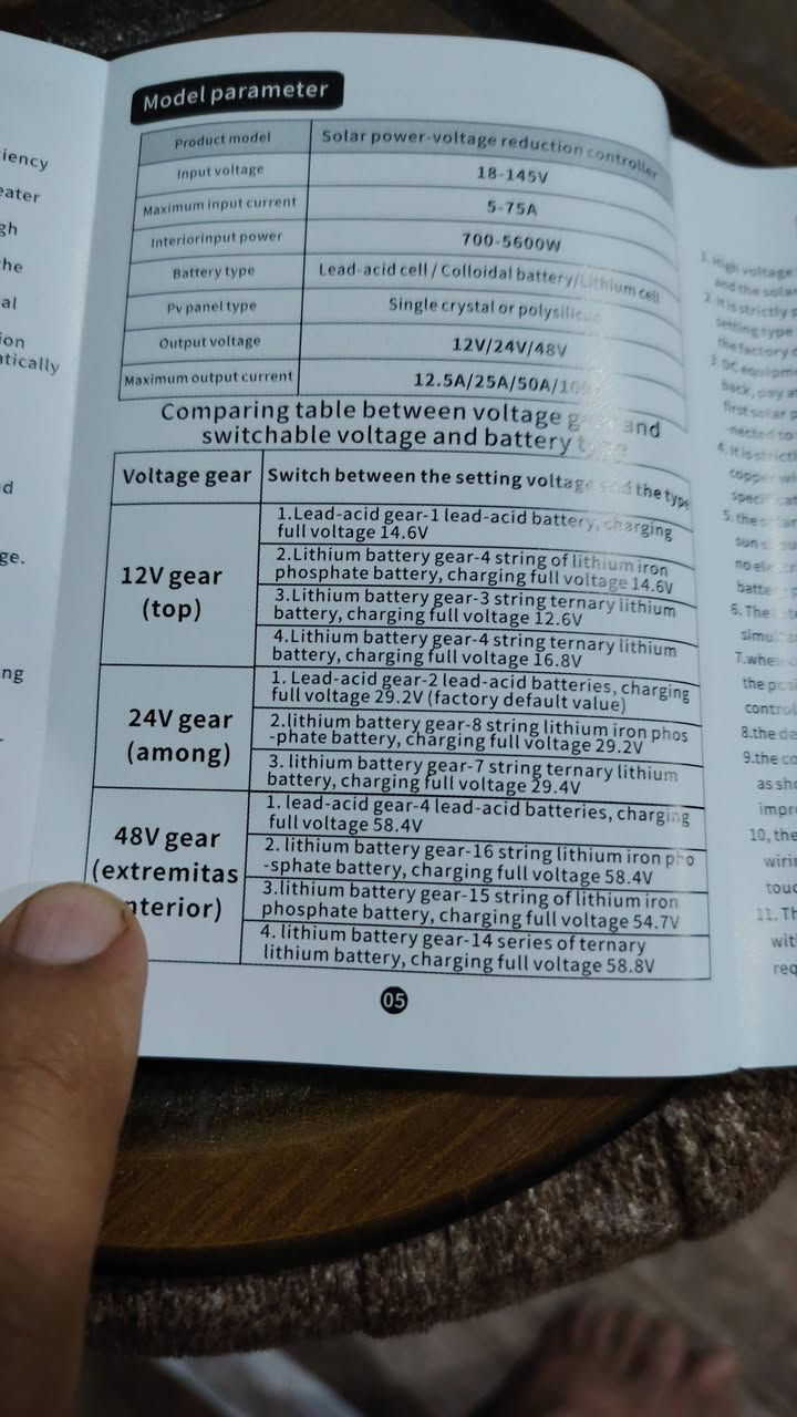 السلام عليكم ورحمة الله وبركاته
المنتج الجديد 
▶️منظم شحن شمسيmppt 60A امبير◀️
🚥يعمل على جميع الانظمة 12/24/36/48 فولت
🚥فولتية الدخول من الالواح 145 فولت
🚥يعمل على جميع انواع البطاريات GEL/AGM/FLD/LiFePo4
🚥التجهيز جملة و مفرد
📩للحجز و الاستفسار مراسلة الصفحة او الاتصال على ***********
📲تتوفر خدمة واتس اب
🚥تتوفر خدمة توصيل لكافة محافظات العراق🇮🇶
