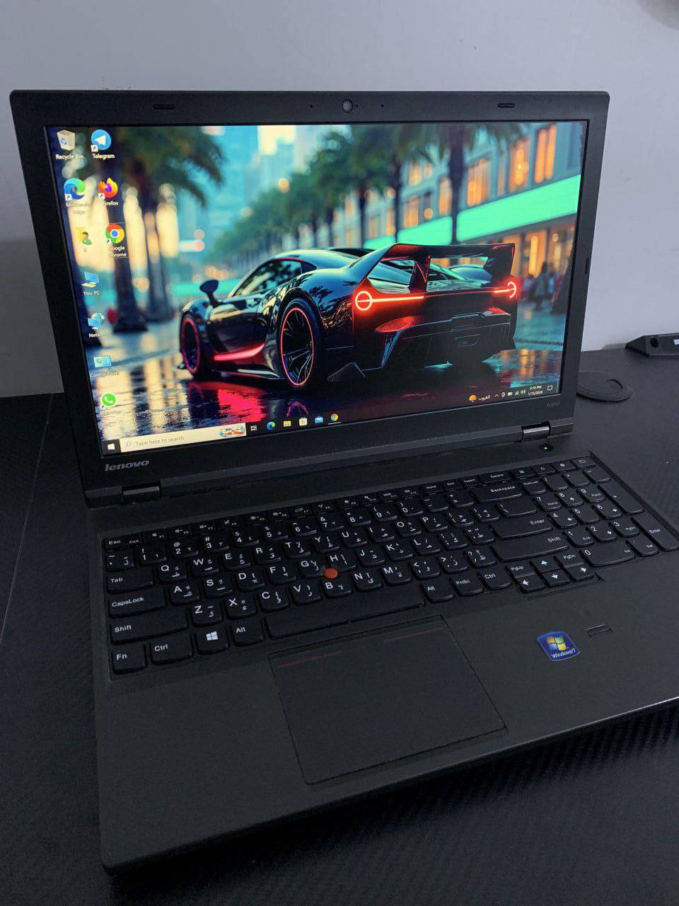 لابتوب Lenovo Thinkpad W540
‏
‏مناسب للدراسة والبحوث والبرامج الهندسية والتصميم والمونتاج وكذلك مناسب للالعاب ✨
‏  
‏المعالج / Core i7 4600M
‏كرت شاشة خارجي /  NVIDIA QUADRO K1100M 2GB 
‏كرت داخلي مدمج / HD GRAPHICS 4600 4GB SHARE
‏
‏الرام / 8GB 
‏الهارد / 280GB SSD
‏الشاشة حجم 15.6 انج،  فول Hd 
‏
‏ملحقاته كاملة (شاحنة اصلية، ماوس،  ماوس باد، حقيبة)
‏
‏ابيعه بسعر 245 الف مع التوصيل 
‏متواجد ماسنجر
‏واتساب ***********
