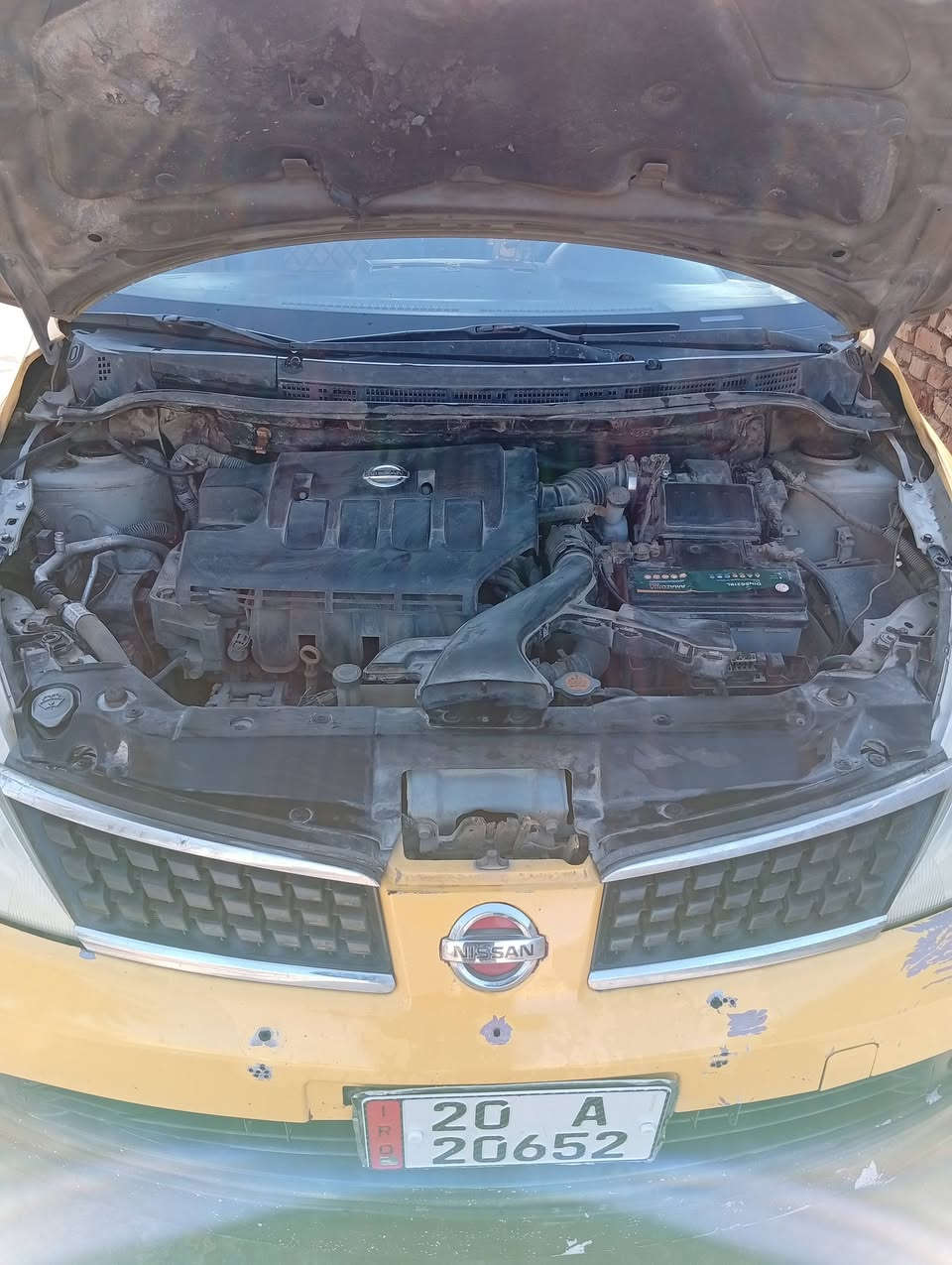 نيسان تيدا 2009  مصفره هيئه وغرامات هزه جديدة محرك 1600 جديد حاويه قبل شهر
السيارة بأسمي رقمها ديالى 
مكان السيارة ديالى بعقوبة 
السعر 53 وبي مجال للشراي 
***********
