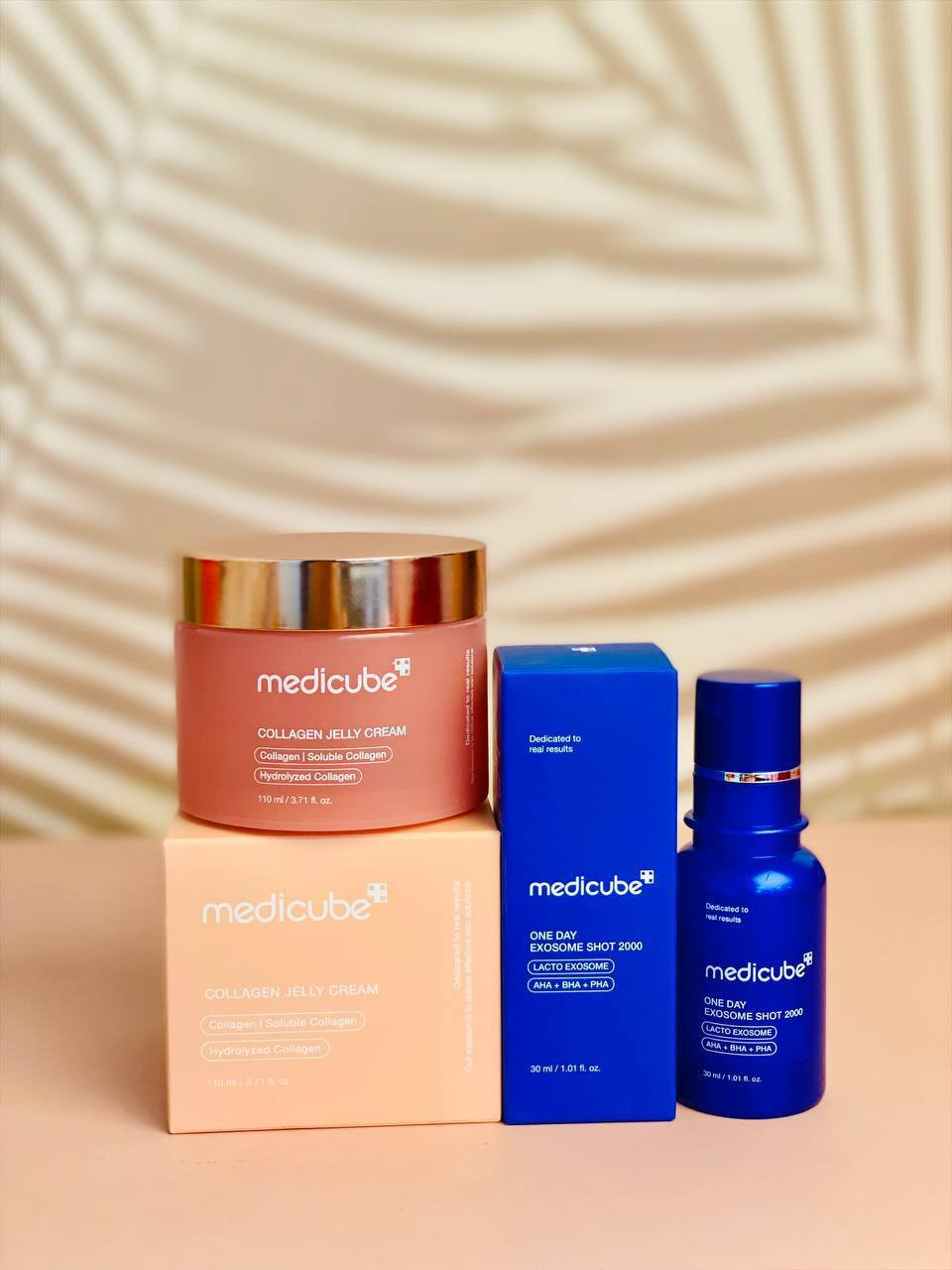 عرض خاص على مجموعة Medicube الأصلية 🔥
✨ كريم الكولاجين + سيروم Exosome  
الثنائي الأقوى لبشرة مشدودة ومشرقة 😍  

💧 الفوائد:  
✔️ ترطيب عميق وفوري  
✔️ شد البشرة وتقليل الخطوط  
✔️ يمنح نضارة ولمعة صحية  
✔️ يوحد اللون ويحسن ملمس البشرة


**إذا كنت صاحب هذا الإعلان وتريد حذفه لأي سبب، رجاءا أرسل رسالة إلى الدعم الفني**