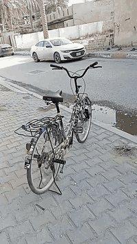 للبيع باسكل بطه حجم 26 حشداوي  باسكل جديد ما صاير شهر من أخته وياه جنب...