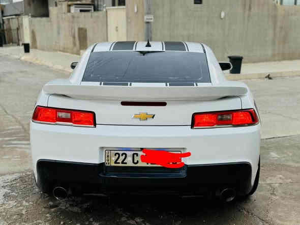 شوفرليت كمارو 2015 وارد امريكي جاهزه من كلشي محرك 6سلندر بلادي حادثها باب السكن .كير محرك تبريد اكسل كهربائيات شرط رقم اربيل الدولي كلها جديده تحويل نفس اليوم سعر98ومجال عنوان اربيل 
***********
***********
***********
شوفرليت كمارو 2015فول سبورت مه كينه 6بستن مه رغوب به شه رت بى عه يب 3بارجه بوياغ بى ناو كرتن .سنوي نوا بناو كردن به شه رت سعرى 98ومجال شوين هه ولير أربيل
