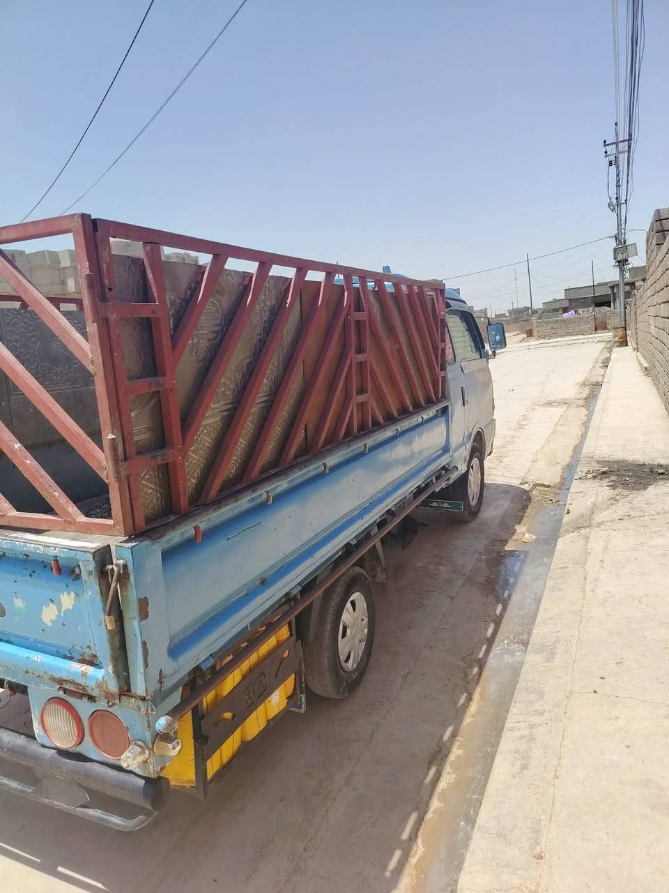 السلام عليكم كيا بنكَو ٩٦ للبيع رقم نينوى شرط التحويل محرك كَير اكسن شرط شاصي شرط السعر خاص ***********
