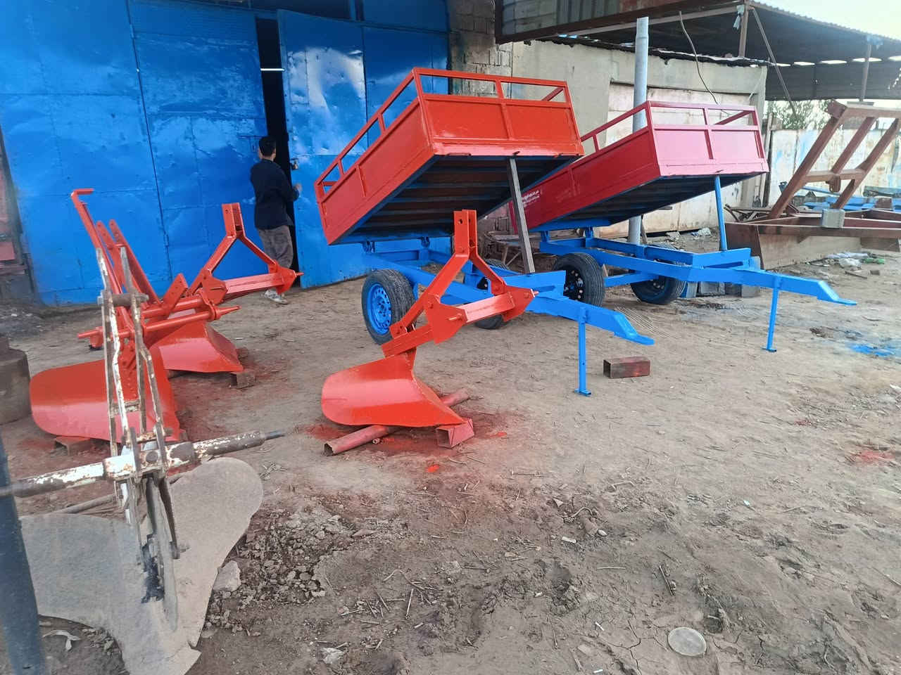 على بركة الله معمل حدادت محمد الجبوري الصويرة حي صناعي لتجهيز معدات كوبوتا جميع الحجام وتوفيق من الله ***********/ ***********
