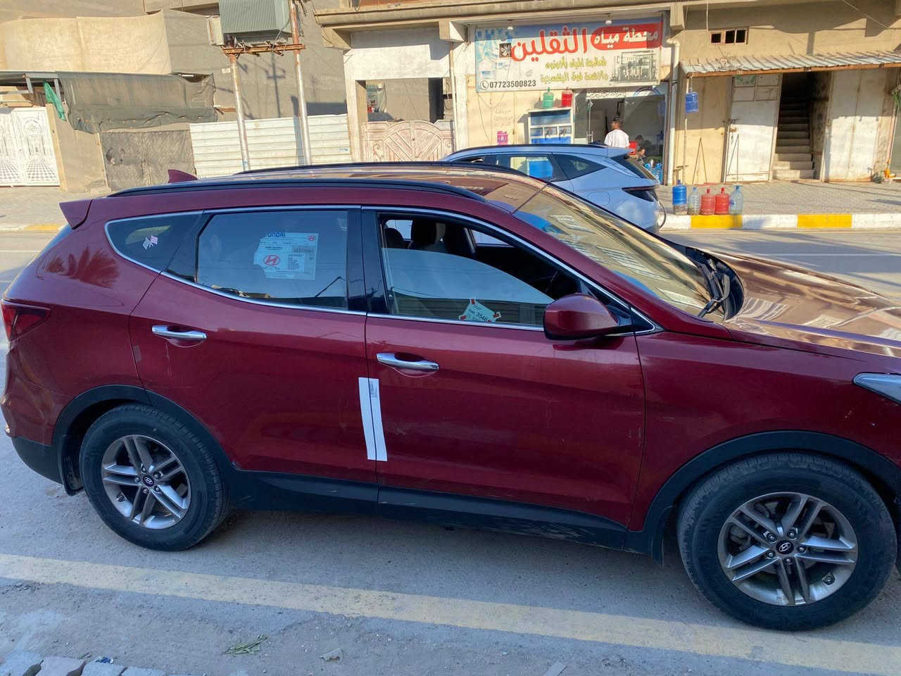 سلام عليكم سنتافيا 17 رقم بغداد وارد امريكي ضرر بسيط بيع او مراوس بجارجر اوبما 12 13 مكاني واسط الصويره ‏‪***********‬‏
