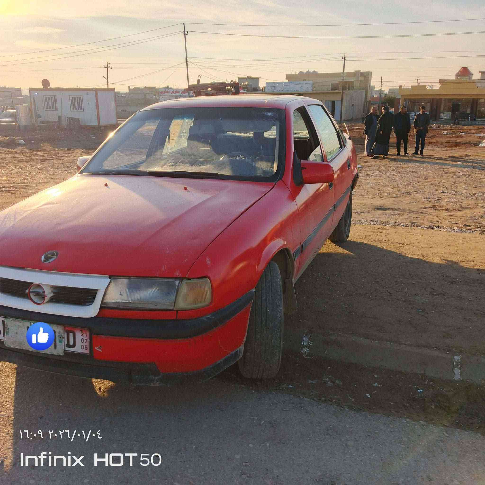 سلام عليكم للبيع اوبل فكترا موديل 90 حجم18 كربون بنزين بيه رقم نينوى رقمها خضر وشرط التحويل سعر 28//***********
