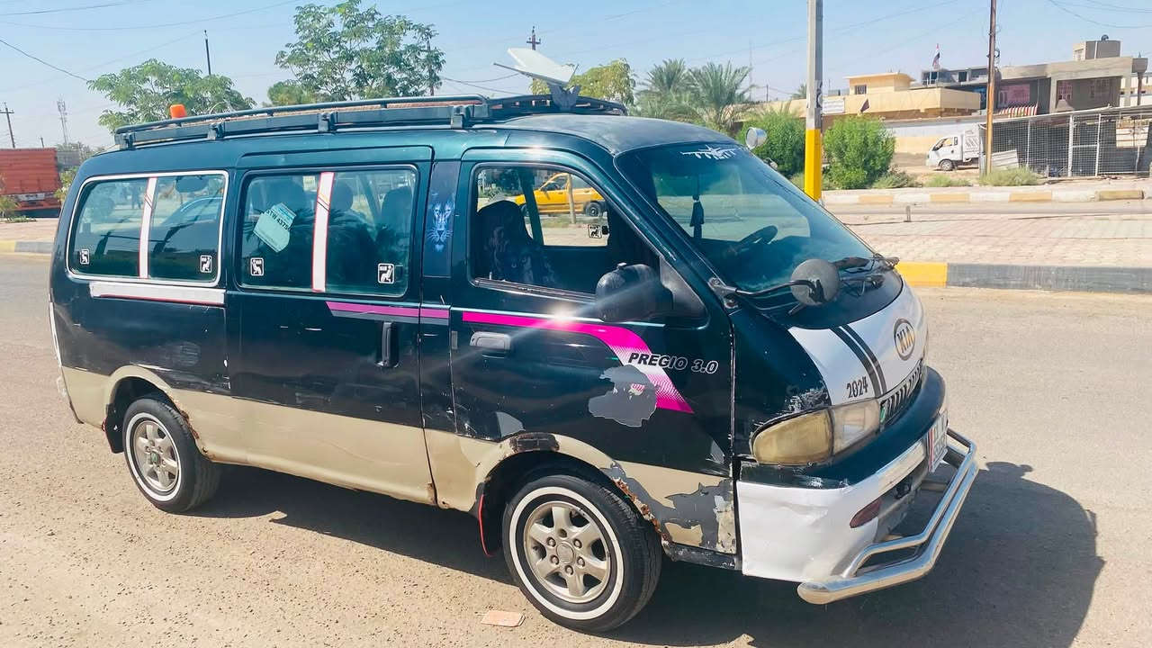 سلام وعليكم بريجو سياحي لبيع موديل97بسمي مصفره مرور وهيه تاخذ صافي تحويل ثاني يوم رقم بغداد نكليزي تخم تاير باتري جديد كامله بيه تنقيص  بيه خيط بخار سنويه ل27سياره شوفت العين  مكان السياره ديالى خان بني سعد هذه رقم  ***********سعر ٤٠وبيه مجال
