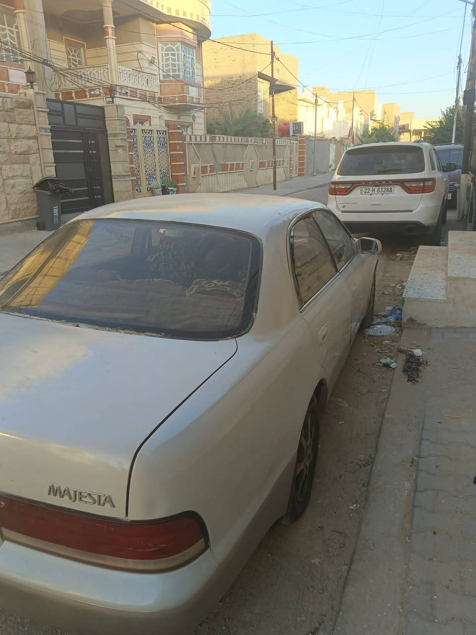 السلام عليكم.. سيارة ماجستا موديل 2000 ..رقم بصره ألماني..سنويه قبل شهرين سقطت نافذة لغاية 3/3/2026 مكينه مكفولة..حداديه نص. .. كهربائيات شغاله... مصبوغة عام..راعيها موجود ب الناصريه..ابيع كوم حديد ..بس انطيك رقم راعيها انته أو وياه ...ابيع كوم حديد ..السعر 27 وبيها مجال قليل حك الجيه فقط ..عنواني نجف حي الغري..الشراي يجي خاص مع الشكر والتقدير والاحترام..


**إذا كنت صاحب هذا الإعلان وتريد حذفه لأي سبب، رجاءا أرسل رسالة إلى الدعم الفني**