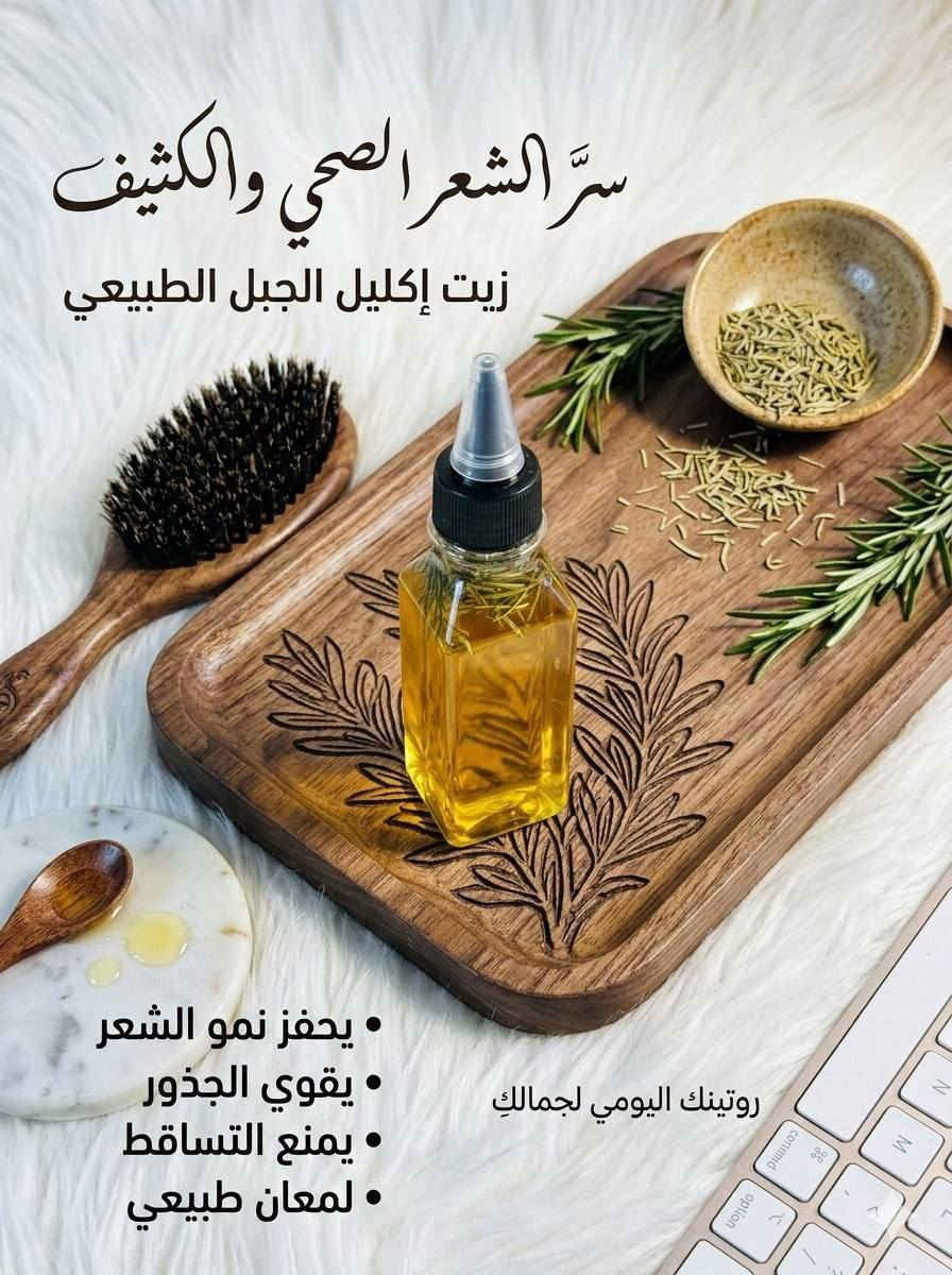 ✨ إكسير الكثافة والنمو: القوة المزدوجة لزيت إكليل الجبل وزيت الكتان ✨ من # حسين_البهادلي
هل تحلمين بشعر كثيف، طويل، وخالٍ من التساقط والتقصف؟
الطبيعة تمنحك الحل الأمثل في عبوة واحدة. اكتشفي السر وراء الشعر الصحي والحيوي مع مزيج زيت إكليل الجبل المحفز وزيت الكتان المغذي. تركيبة فريدة تجمع بين تحفيز النمو العميق والترطيب الفائق.
🌿 مكونات فعّالة وخصائص مدروسة:

1. زيت إكليل الجبل (محفز النمو الطبيعي):
• خصائصه: غني بمضادات الأكسدة القوية (مثل حمض الكارنوسيك) ومركبات تنشيط الخلايا، ويمتلك خصائص مضادة للميكروبات والالتهابات.

• وظيفته: يعمل كموسع طبيعي للأوعية الدموية في فروة الرأس، مما يزيد من تدفق الدم والأكسجين إلى البصيلات. يحفز نمو شعر جديد، يطيل دورة حياة الشعرة، ويعتبر من أقوى المكونات الطبيعية للحد من تساقط الشعر ومحاربة القشرة.
2. زيت بذور الكتان (درع الحماية والترطيب):

• 🚀 تسريع وتيرة النمو: بفضل تنشيط البصيلات بـ (إكليل الجبل) وتغذيتها بـ (الكتان)، ستلاحظين زيادة ملحوظة في طول وكثافة شعرك.

• 🛡️ إيقاف التساقط: يقوي جذور الشعر ويمنع ضعفها وتساقطها المبكر.

• 💧 معالجة الجفاف والتقصف: يقضي على الهيشان ويصلح الأطراف المتقصفة، ليترك شعرك ناعماً كانسياب الحرير.

والسعر بلاااش للاستفسار خاص


**إذا كنت صاحب هذا الإعلان وتريد حذفه لأي سبب، رجاءا أرسل رسالة إلى الدعم الفني**