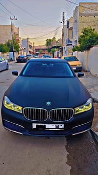 للبيع سيارة bmw 740i موديل 2017 وارد الماني مكينة 6 سلندر b58 ارغب مكي...