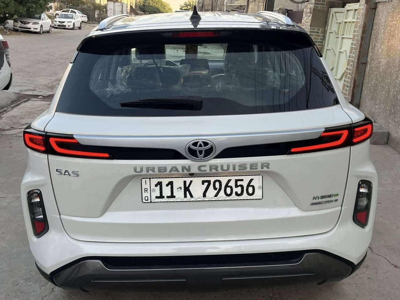 السلام عليكم تيوتا اوربان كروز مديل 2025 ماشية 800 ضمان شركة ساز  سيارة فول مواصفات بانوراما توكلر  سيارة مخزونة مكاني بغداد هذا رقمي ***********
