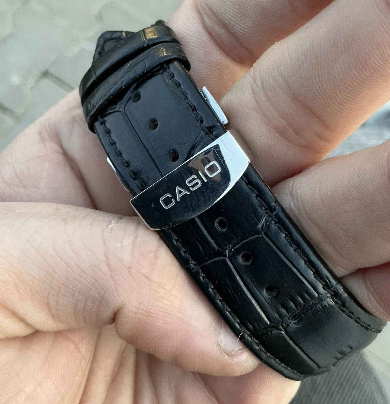 السلام عليكم ساعة كاسيو اصلي 
ستوب واتش
سناتر كرونوغراف
نافذة للتاريخ
قفل فراشة
قطر 42
ستانلس ستيل
نظيفة جدا تامة
فسفور لامينوس
95 الف


**إذا كنت صاحب هذا الإعلان وتريد حذفه لأي سبب، رجاءا أرسل رسالة إلى الدعم الفني**