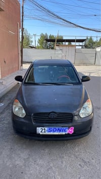 اكسنت المقدس 2008 خليجي لون نفطي محرك 1600 ابو القطرتين المرغوب كير او...