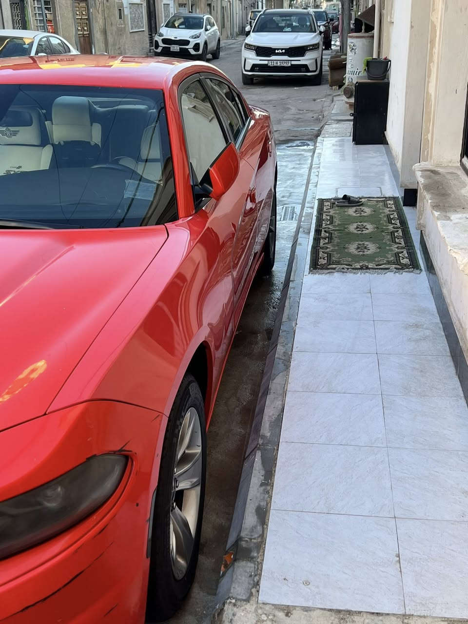 السلام عليكم
دوج جارجر     موديل 19  خليجي برتقالي اصل   SXT
رقم بغداد جديد 
بيهه جاملغ أيسر مبدل بدون حادث او ايرباك 
السياره جاهزه صدر تايرات مكينه كير مكفول تحويل مباشر بسمي مواصفات معروفه شاشه جبيره كشن حضن وكهرباء حساسات خلفيه مكاني بغداد 
للستفسار ***********
