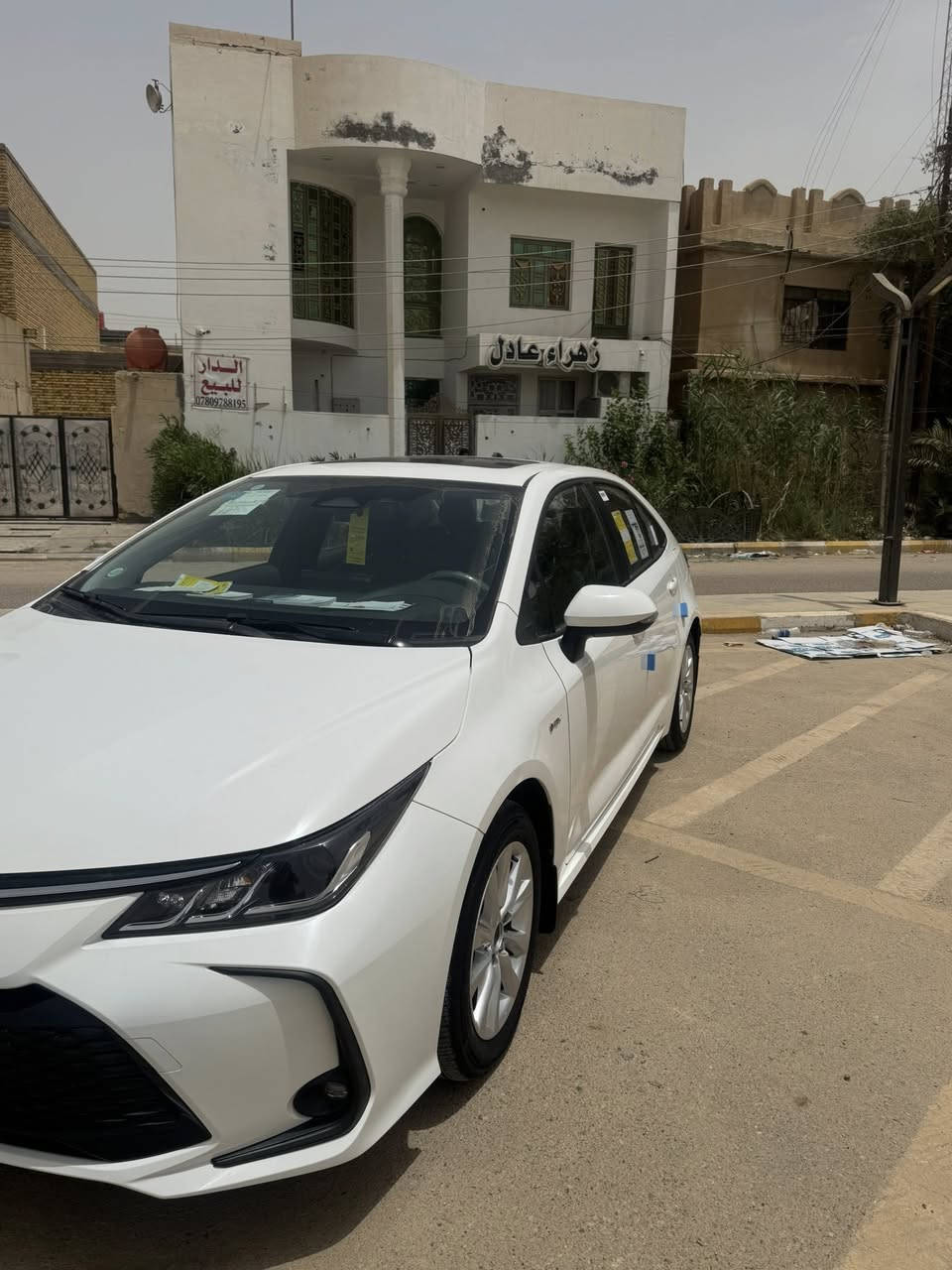 كورلا 2025  رقم بغداد تحويل ثاني يوم زيرو بريحه الشركه HEV  علامه سوده  شكل خليجي كفاله 
بعده زيرو بوضع لشركه وغراضه كامله 
ماشيه 800 كيلو

المواصفات 

🛜مكينه 1800 هايبرد شحن ذاتي 

🛜سلايت 

🛜كراسي جلد اصلي 

🛜رادار + تحديد مسار طريق + قيادة ذاتيه 

🛜قرائة علامات الطريق المرورية

🛜بصمة تشغيل + دخول ذكي  يدة الباب

🛜هاندر بريك بصمة + اوتو هولد 

🛜 بطاين بوب حياكه  مطرز 

🛜كيجات ديجتل 

🛜شاشه مسجل +تبريد بيانو + كامره خلفيه دوارة + كار بلي 

🛜تبريد قطعتين 

🛜لايت زينون عالي ناصي + بروجكتر لد زينون 

🛜 حساس اطار + حساس مطر + حساس لايت داينمك  

🛜ايفو مود + مود درايف + مانع انزلاق 

🛜 تحكم  الستيرن كامل مع كروس سرعه

🛜ايرباك عدد 10

🛜ويل كب  حجم 

مكان السياره:الناصريه 

الهاتف: ***********
