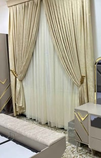 ستائر • تول مبطن • ٣متر