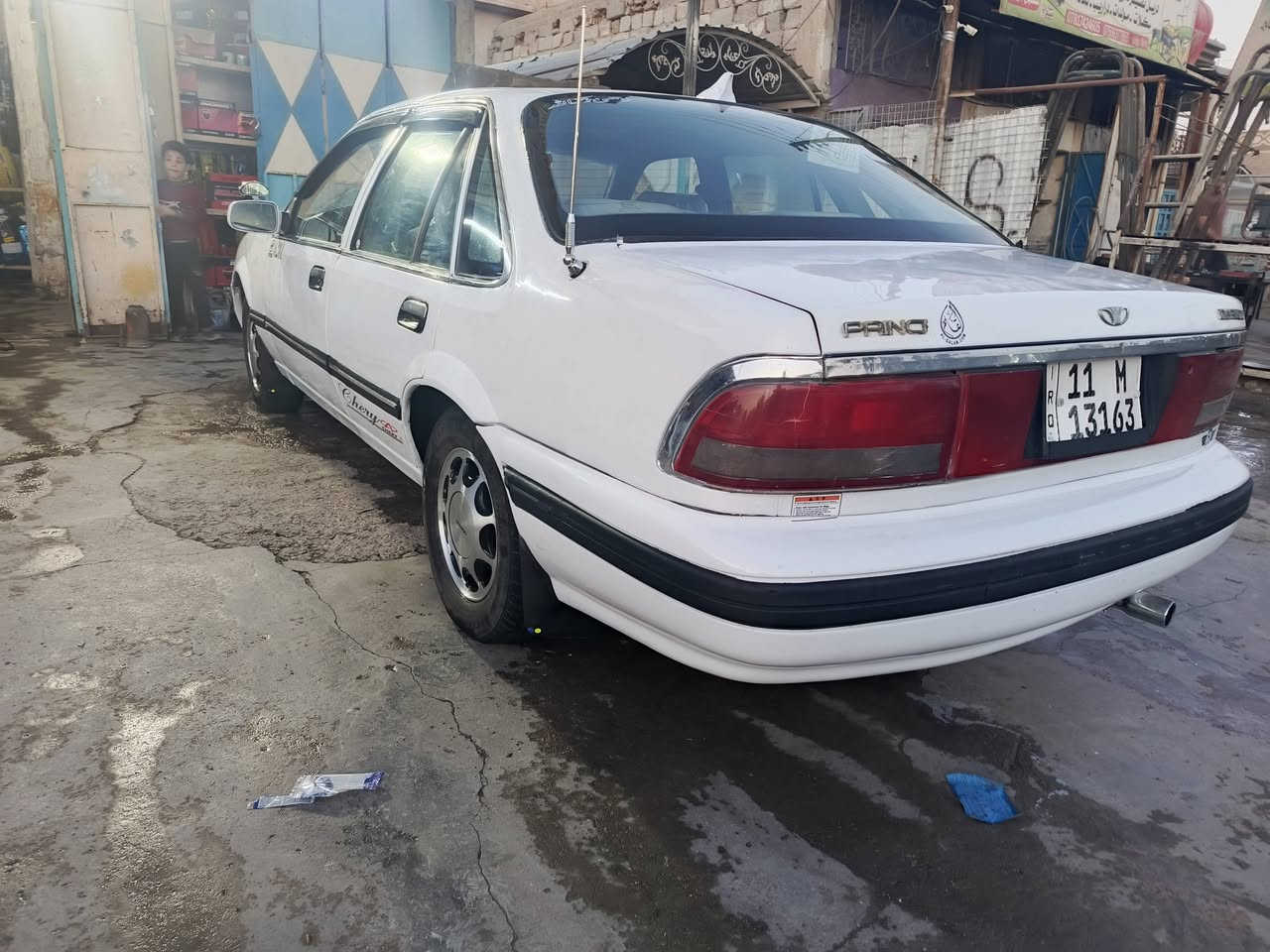 سلام عليكم تحية طيبة دايو برنس موديل 1995مكينة كير مكفولات حدادية كل جديد تخم تاير  وباتري جدد كهرباء كل شغالة مابيها اي نقص مصبوغة حزام للجمالية قمارة تكم بلاد بدون اي صبغ مكاني بغداد رقم بغداد مشروع وطني سنوية وارقام جدد سعر 44وبيهة مجال مكلف بنشر هاذة رقم راعيهة ***********
