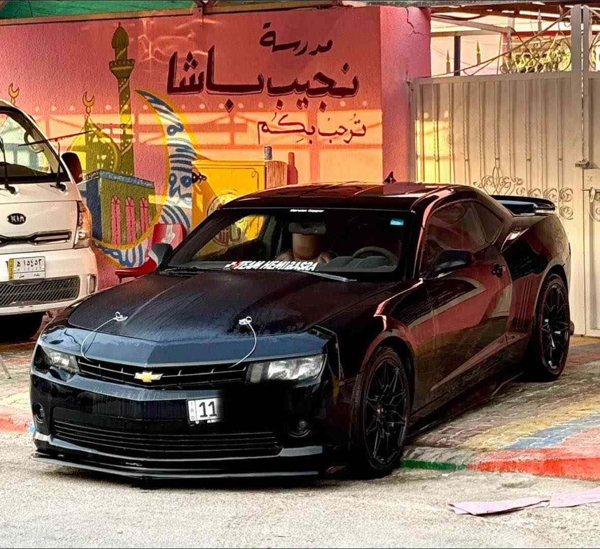 كمارو موديل 2014لون اسود غير محدد رقم بغداد الجديد باسمي السيارة نضيفة حيل ومال جناي مكينة6سلندر مداخلة حلبة ولا استعراض ضربتهة من امريكا الجاملغ والباب جهة عكس السايق بدون دواخل مصبوغة قطع ابيع حزام جدآ نضيفة السيارة مبرمجة سرعه وانطلاقية مداور ثاني يوم مكاني ديوانيه مركز المدينه رقم الهاتف *********** اي استفسار اتصل وموجود واتساب ديوانية, القادسية
