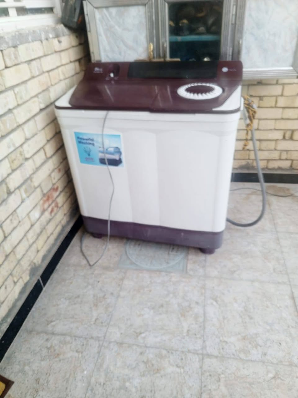 غساله أكبر حجم شرط انضافه اسعر 85 عنوان شطره حي زهور ***********
