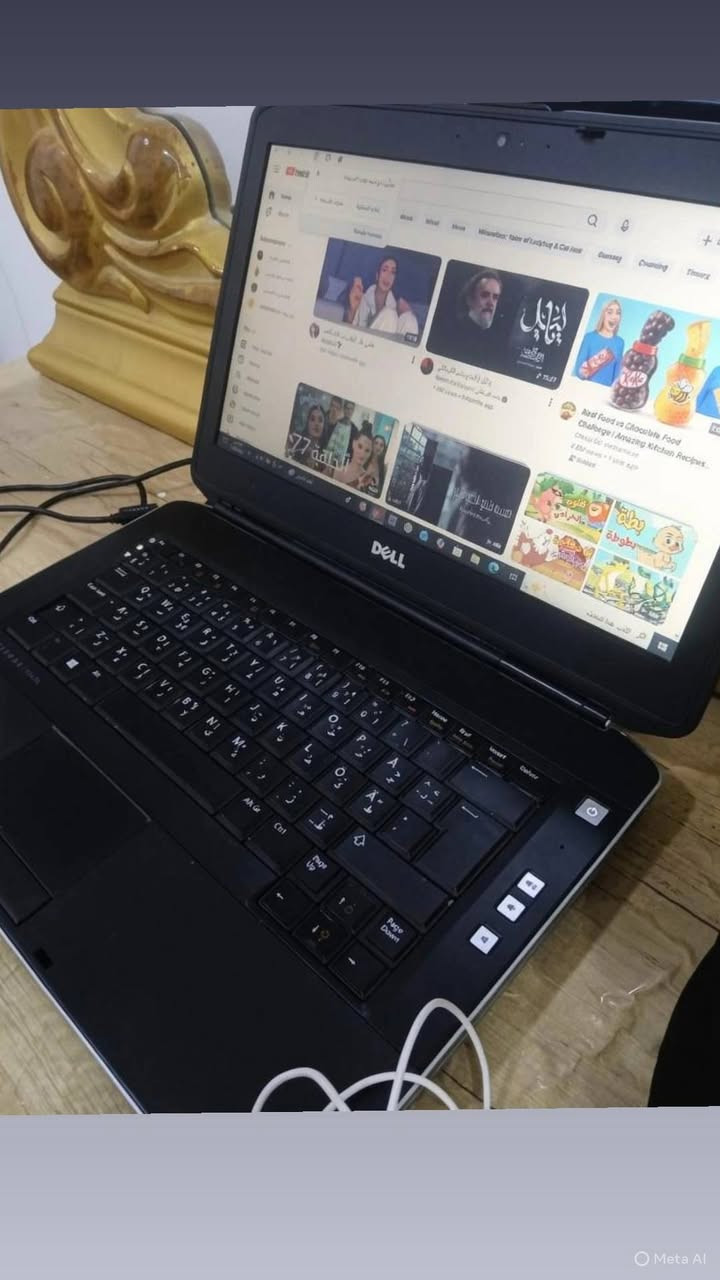 لابتوب ديل للعمل ونضيف وأستعمال قليل وبطارية شحن جديدة مشتريها للأستفسار رقم ***********
