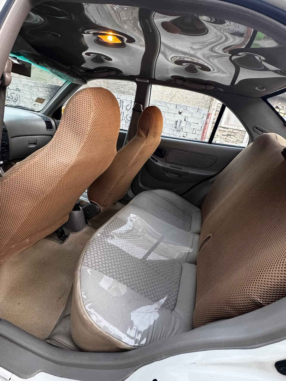 سلام عليكم 
فيرنا للبيع سياره موديل 2014سياره ماشيه 105حقيقي 
سياره بسمي بيه أقل شبر بارد بل باب صدر ممبين سياره خير من الله تبريد ثلج كمبريسر مابيه صوت جديد باتري جديد عبوه فيت بم جديده سياره بيه دخانه مو قويه فيرنا كله بيه دخانه وتبخير من الشركه السعر 80بيه مجال الطيبين المكان تاجيات أو مدير لامن غزاليه ه‍***********
